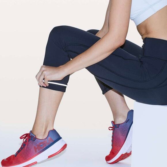 LULULEMON Time To Sweat Crop Leggings True Navy 4 - Picture 11 of 12